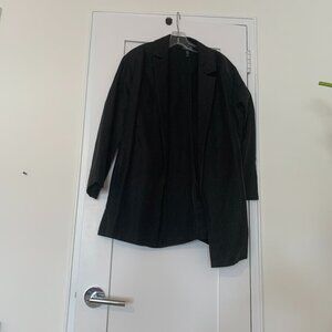 Black Eileen Fisher blazer, Petite Large